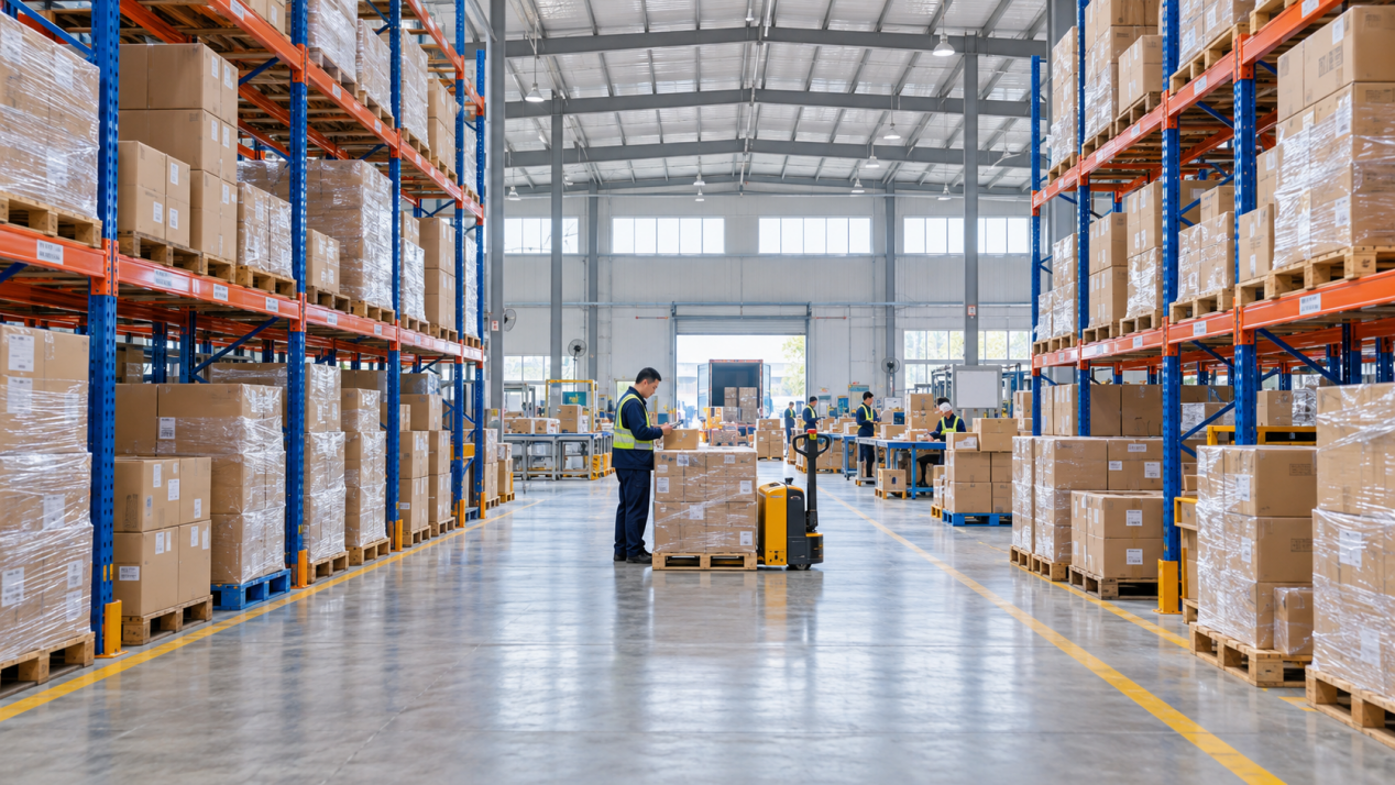 China warehouse receiving and consolidation
