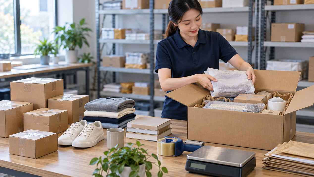 Personal parcel consolidation and repacking